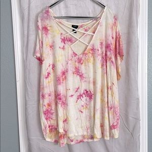 Tie Dye Rue 21 Top